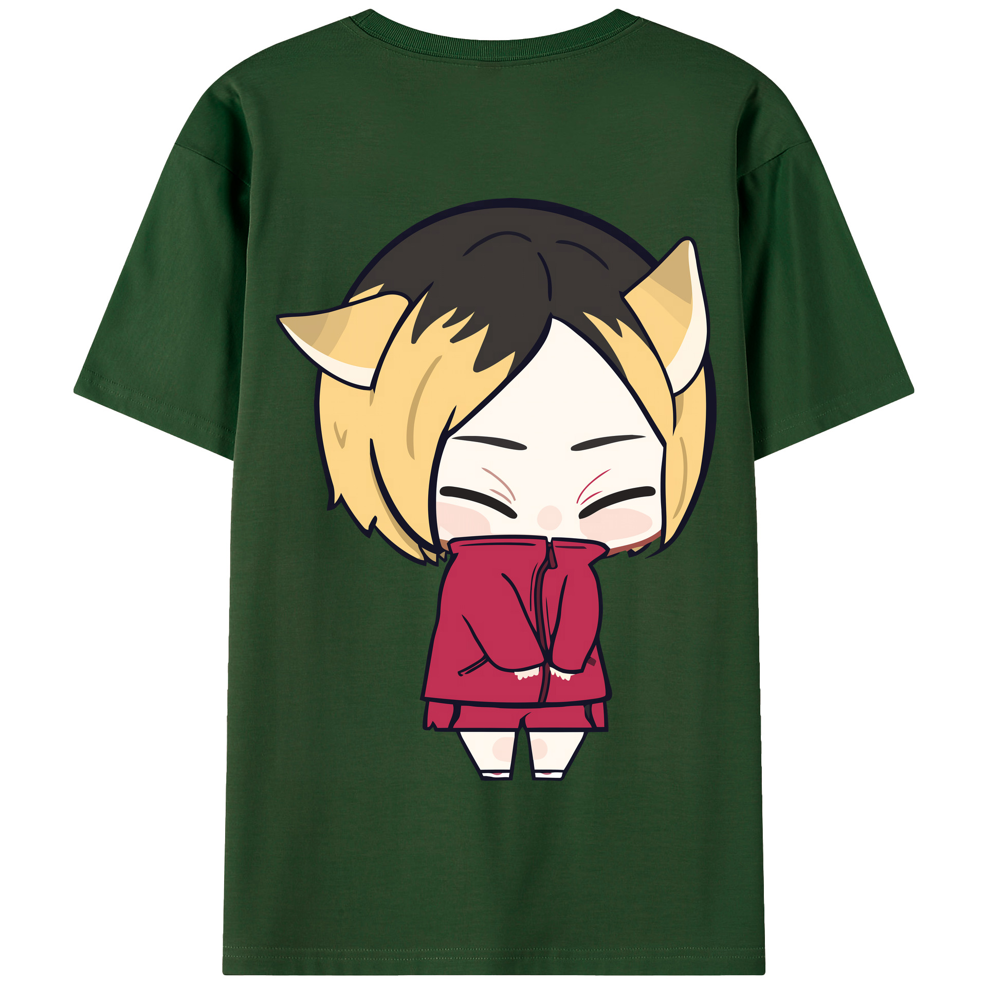 （画像用） ハイキュー!! Haikyu!! 綿100％半袖Tシャツ（背面プリント）